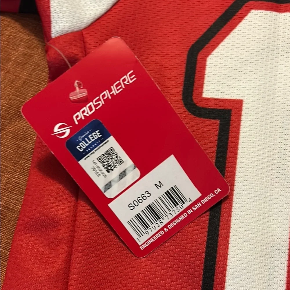 Georgia Bulldogs Red Jersey youth medium